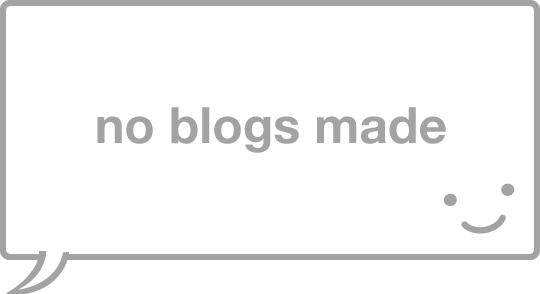 no blogs made